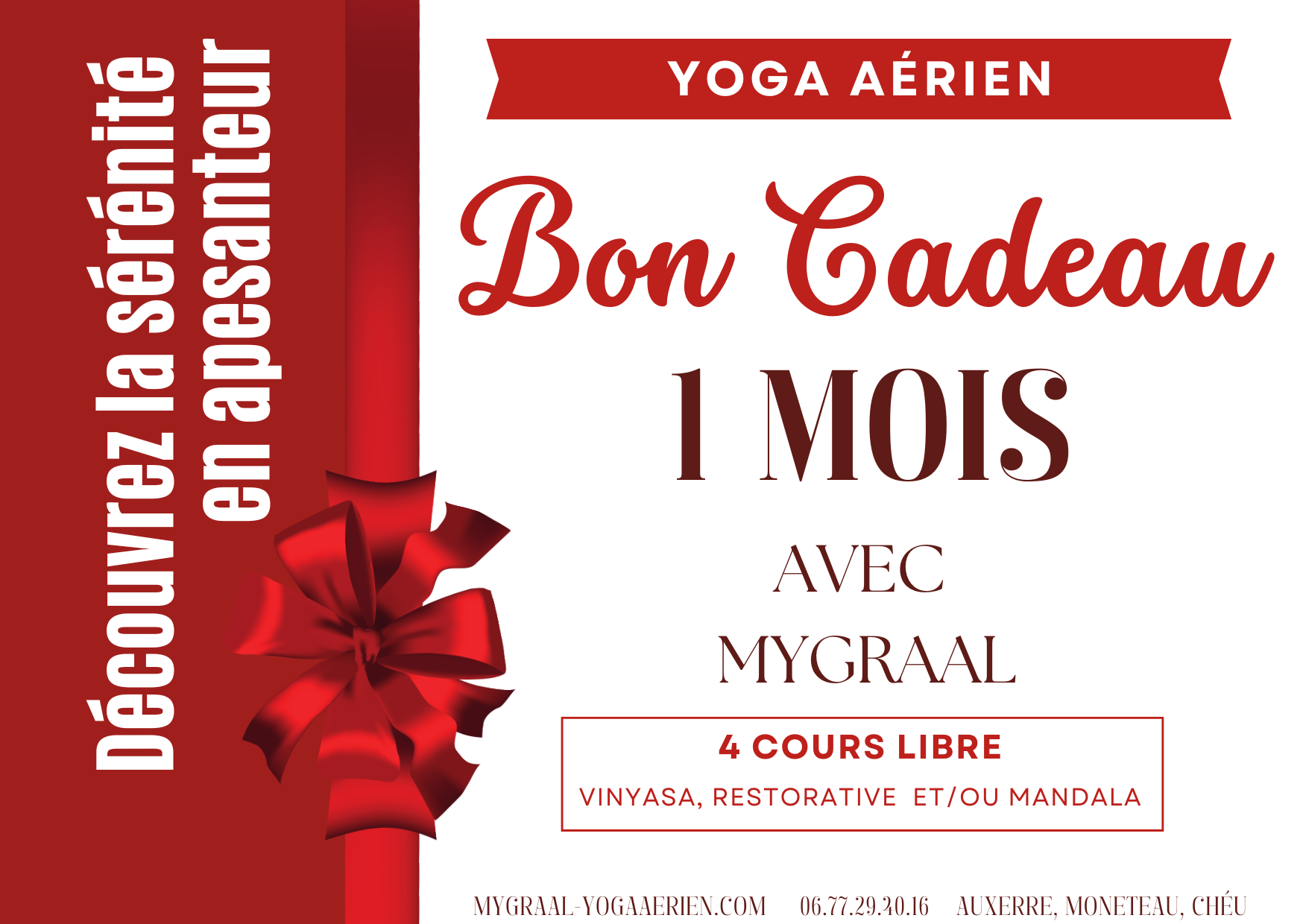 Red elegant valentine s day gift certificate